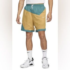 Men's‎ DNA 8" Woven Basketball Shorts In Green Yellow MSRP $60 NWT Size XXL